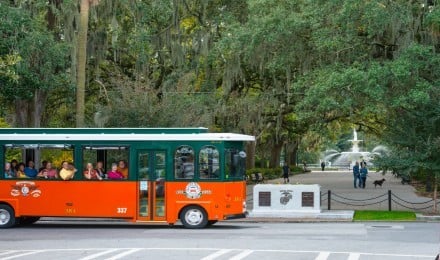 Trolley Tour of Savannah